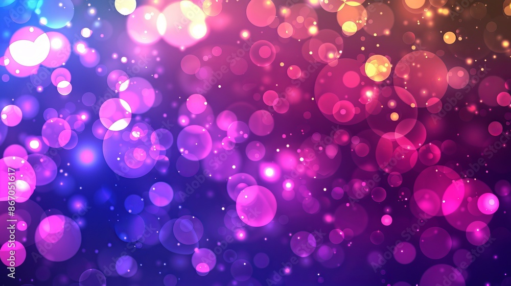 Stunning Abstract Bokeh Background with Soft Light Effects Stunning Abstract Bokeh Background with Soft Light Effects