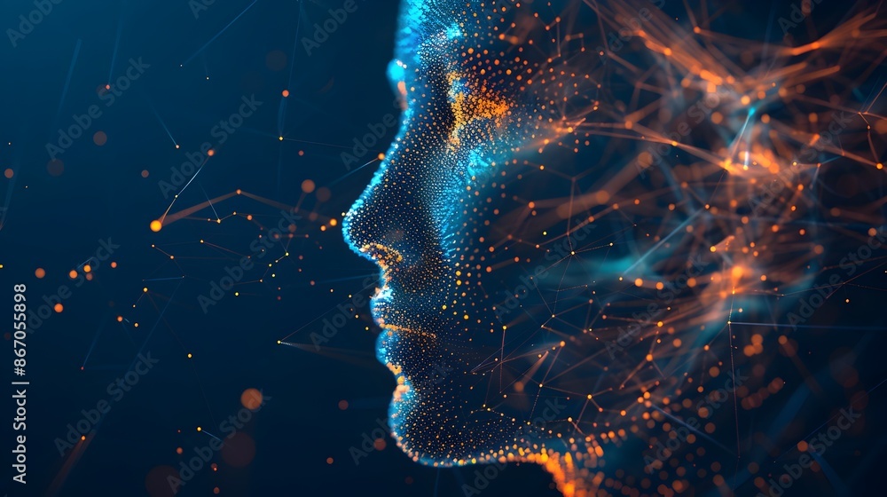 Futuristic Digital Neural Network Visualization of Abstract Artificial Intelligence Data Cloud Futuristic Digital Neural Network Visualization of Abstract Artificial Intelligence Data Cloud
