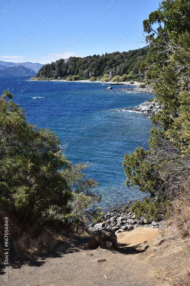 lake in the mountains