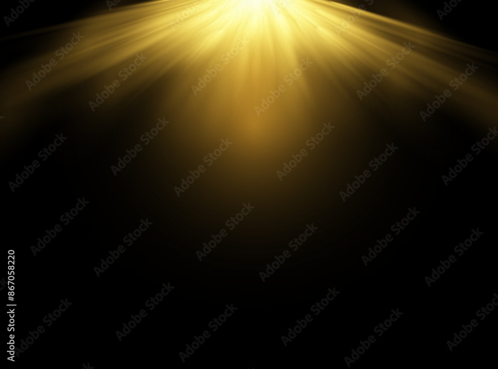 Obraz premium Vector transparent sunlight special lens flare light effect. Lens flare light effect. Sun flash with warm rays and spotlight.