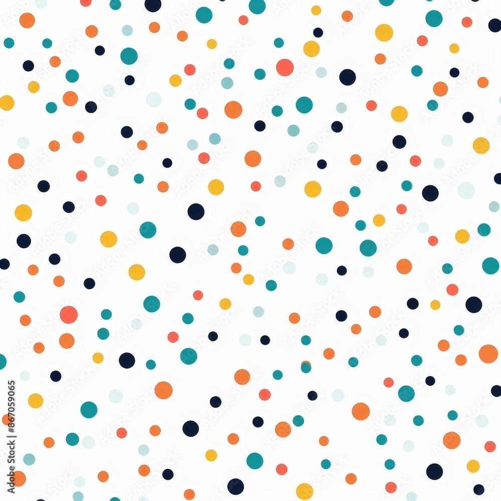Fototapeta premium Abstract Colorful Dot Pattern Background