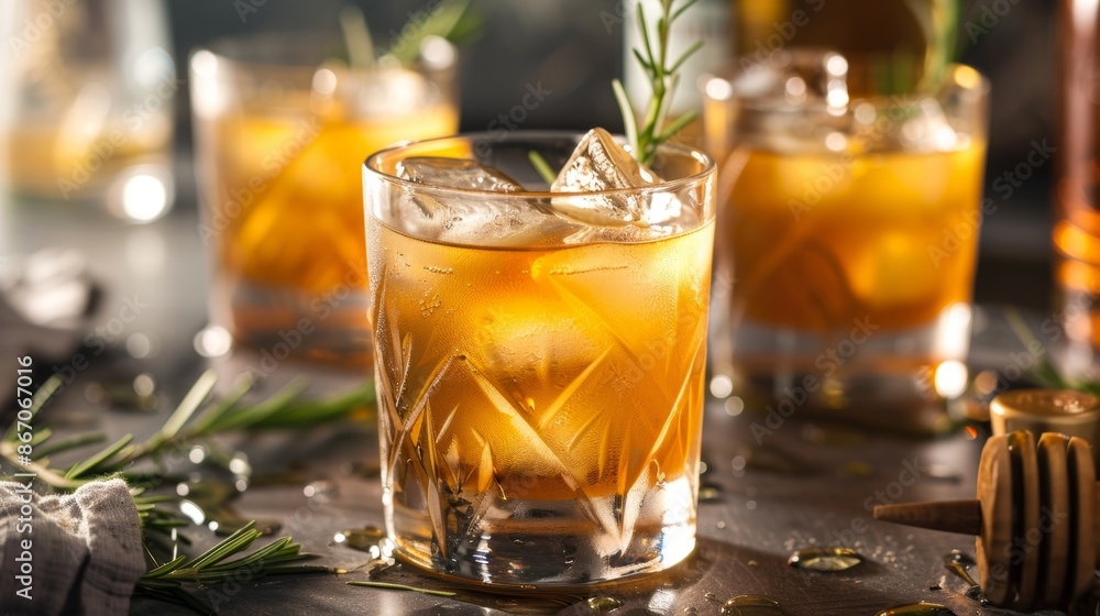 A smoky and herbal tail featuring foraged juniper and rosemary paired with whisky and a touch of honey for a smooth and complex flavor. A smoky and herbal tail featuring foraged juniper and rosemary paired with whisky and a touch of honey for a smooth and complex flavor.