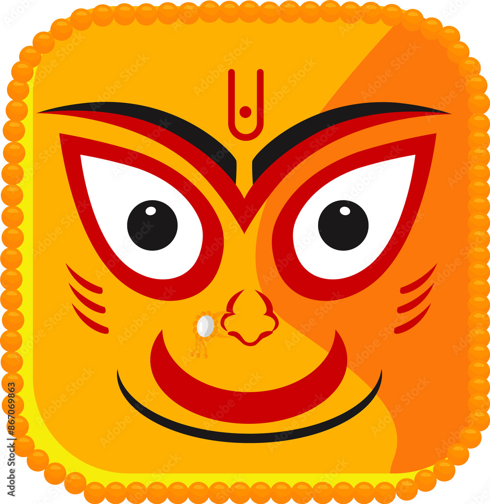 Ratha Yatra jagannath, subhadra, Balabhadra Face Ratha Yatra jagannath, subhadra, Balabhadra Face