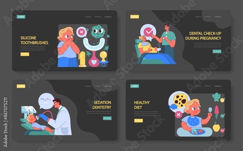 Preventing Tooth Decay Children set.