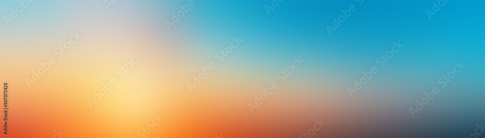 abstract blurred background with blue and orange gradient. abstract blurred background with blue and orange gradient.