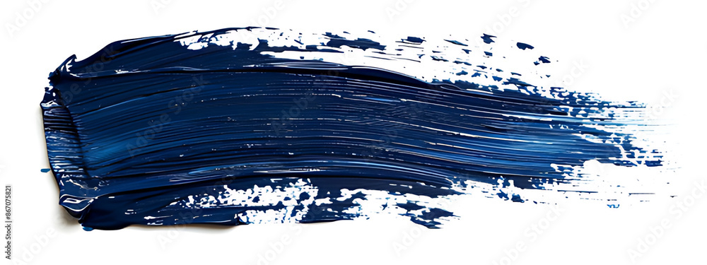 Blue paint brush stroke smear color texture swatch background lipstick white smudge isolated. Brush makeup navy paint cosmetic design blue interior abstract dark brushstroke line classic pattern Blue paint brush stroke smear color texture swatch background lipstick white smudge isolated. Brush makeup navy paint cosmetic design blue interior abstract dark brushstroke line classic pattern