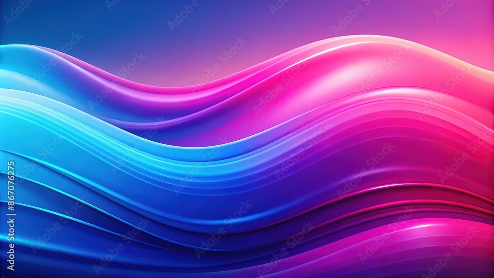 Mesmerizing abstract background transitioning from calming blue to vibrant pink Mesmerizing abstract background transitioning from calming blue to vibrant pink