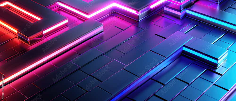 Cyber free shipping banner, holographic text, neon glow, digital marketing Cyber free shipping banner, holographic text, neon glow, digital marketing