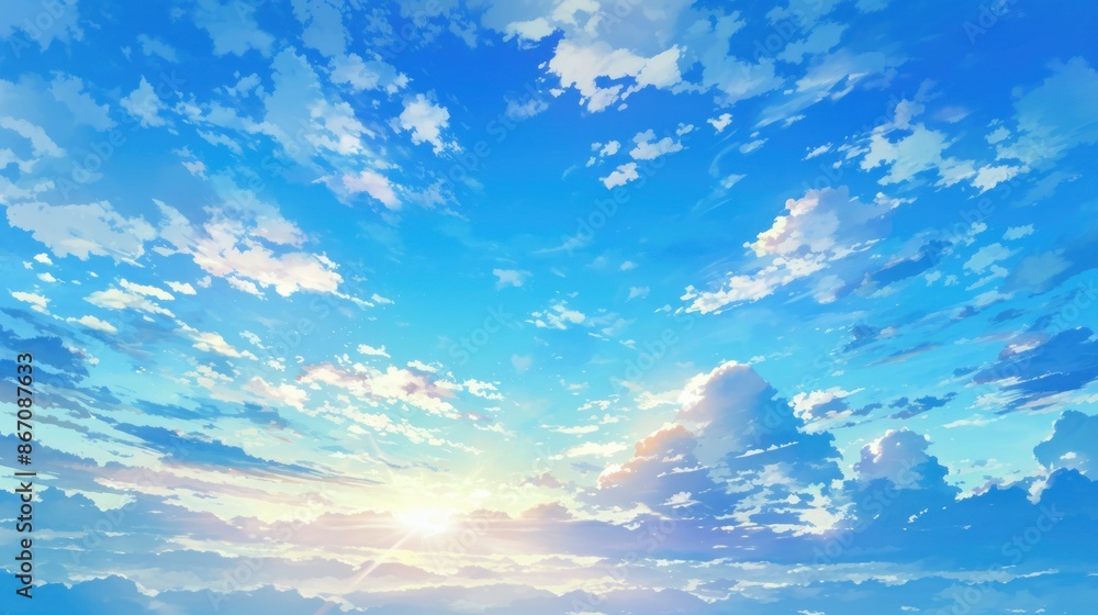 Sunlight cloudy sky Sunlight cloudy sky