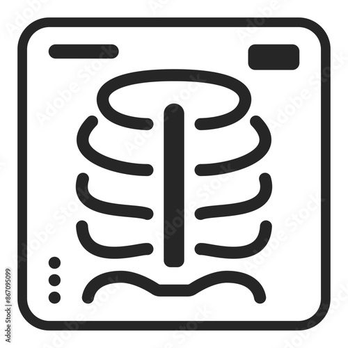 X ray Roentgen Radiography icon