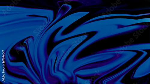 Abstract blue wave liquify background.  Blue liquify background. Navy blue liquify background. Abstract blue background.