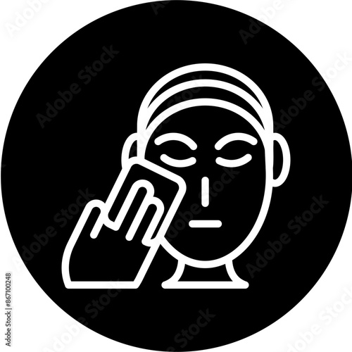Makeup Removal Methods Line White Circle Black