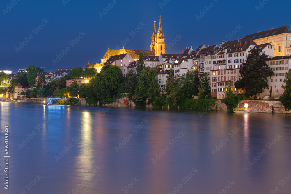A bridge over a river with a yellow flag flying A bridge over a river with a yellow flag flying