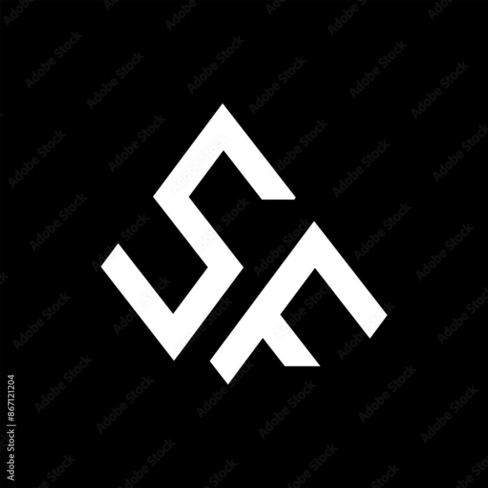 sf letter logo sf letter logo