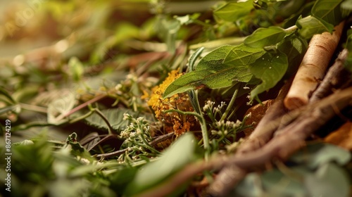 An herbal tonic created with wildcrafted roots and leaves collected under the guidance of natures bounty.