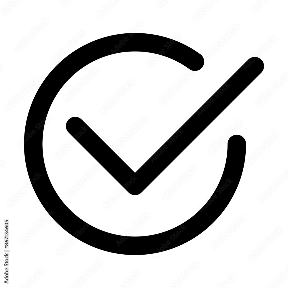 checklist mark icon in line style. Vector illustration checklist mark icon in line style. Vector illustration