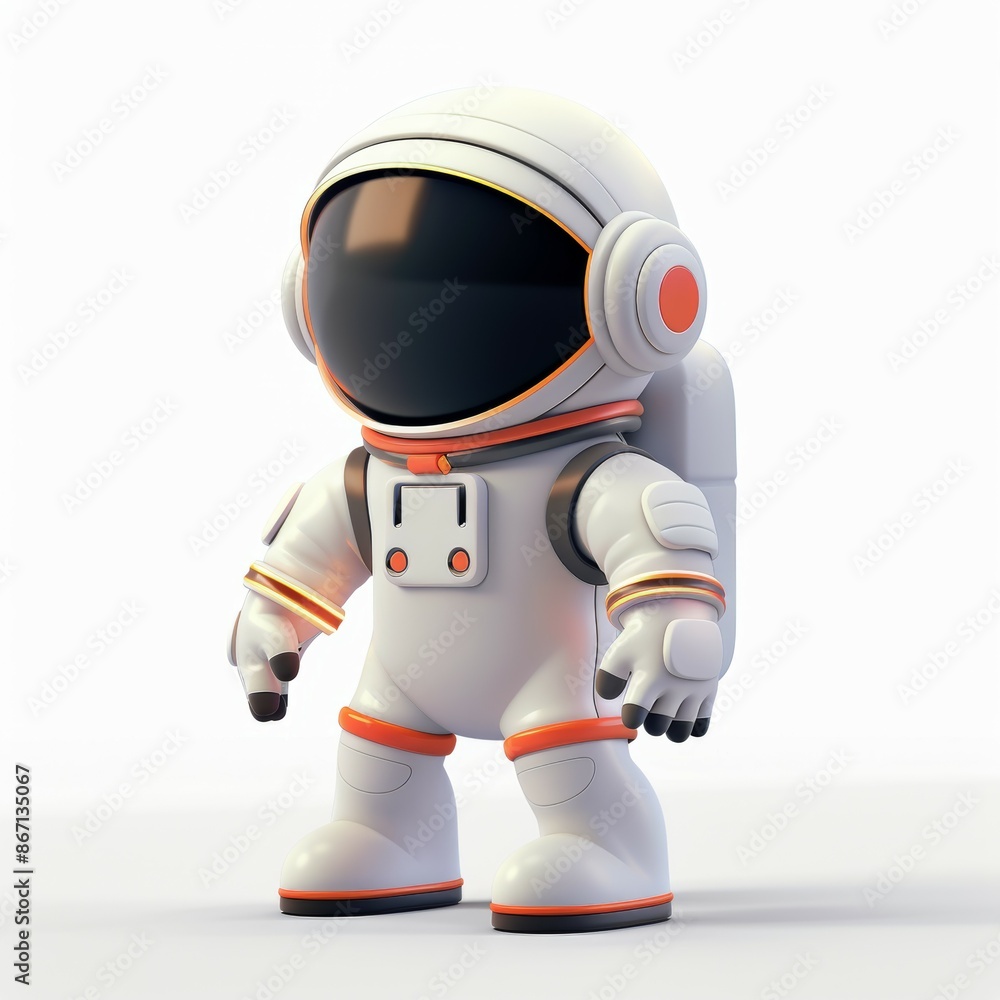 The astronaut cartoon mascot, clad in a detailed space suit with a shiny helmet, exudes a sense of adventure and exploration The astronaut cartoon mascot, clad in a detailed space suit with a shiny helmet, exudes a sense of adventure and exploration