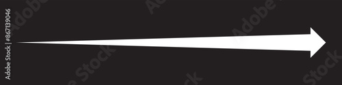 Long arrows icon. Vector of trendy long arrow left and right in flat style. Red arrow vector illustration. Red pointer, direction, position symbol and double arrow icon isolated. eps 10