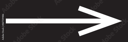 Long arrows icon. Vector of trendy long arrow left and right in flat style. Red arrow vector illustration. Red pointer, direction, position symbol and double arrow icon isolated. eps 10