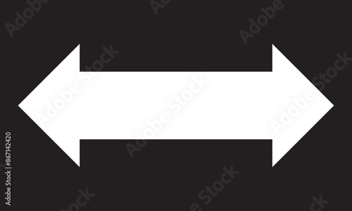  Dual semi circle arrow. white arch double arrow. Arrow pointer vector icon isolated on white background. Vector illustration. eps 10