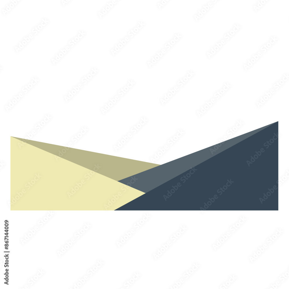 Geometric Business Footer