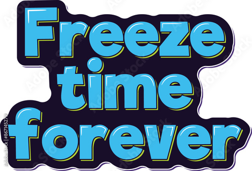 Powerful and evocative quote design capturing the essence of photography's ability to freeze moments in time