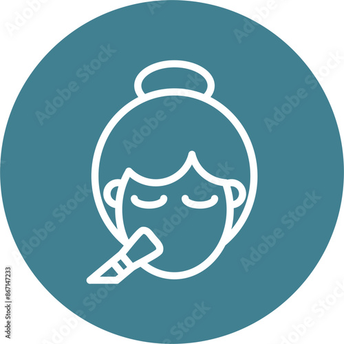 Makeup Tutorials Line White Circles Multicolors