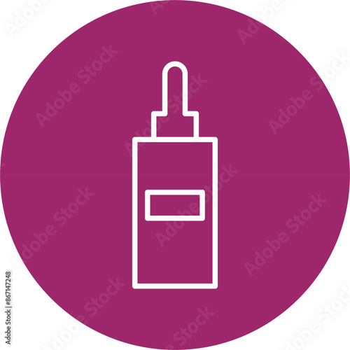 Serums and Essences Line White Circles Multicolors