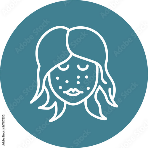 Exfoliation Methods Line White Circles Multicolors