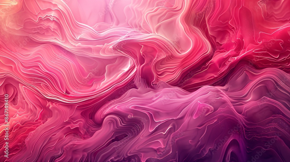 Fototapeta premium Period pain illustration: Endometriosis, PCOS, women's health.