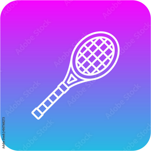Tennis Racket Icon