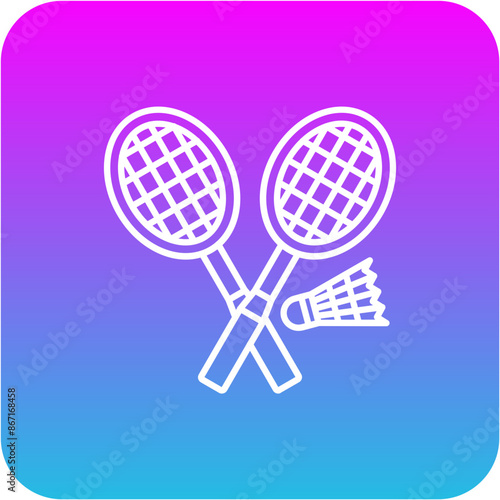 Badminton Icon