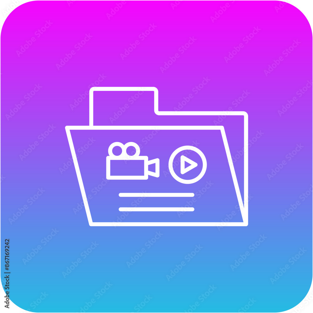 Movie folder Icon Movie folder Icon