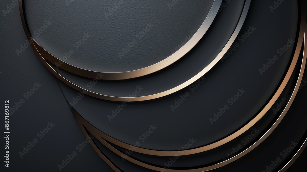 Metallic intersecting circles and ellipses, tech-inspired motif, dark backdrop, intricate patterns, futuristic and elegant, highly detailed Metallic intersecting circles and ellipses, tech-inspired motif, dark backdrop, intricate patterns, futuristic and elegant, highly detailed
