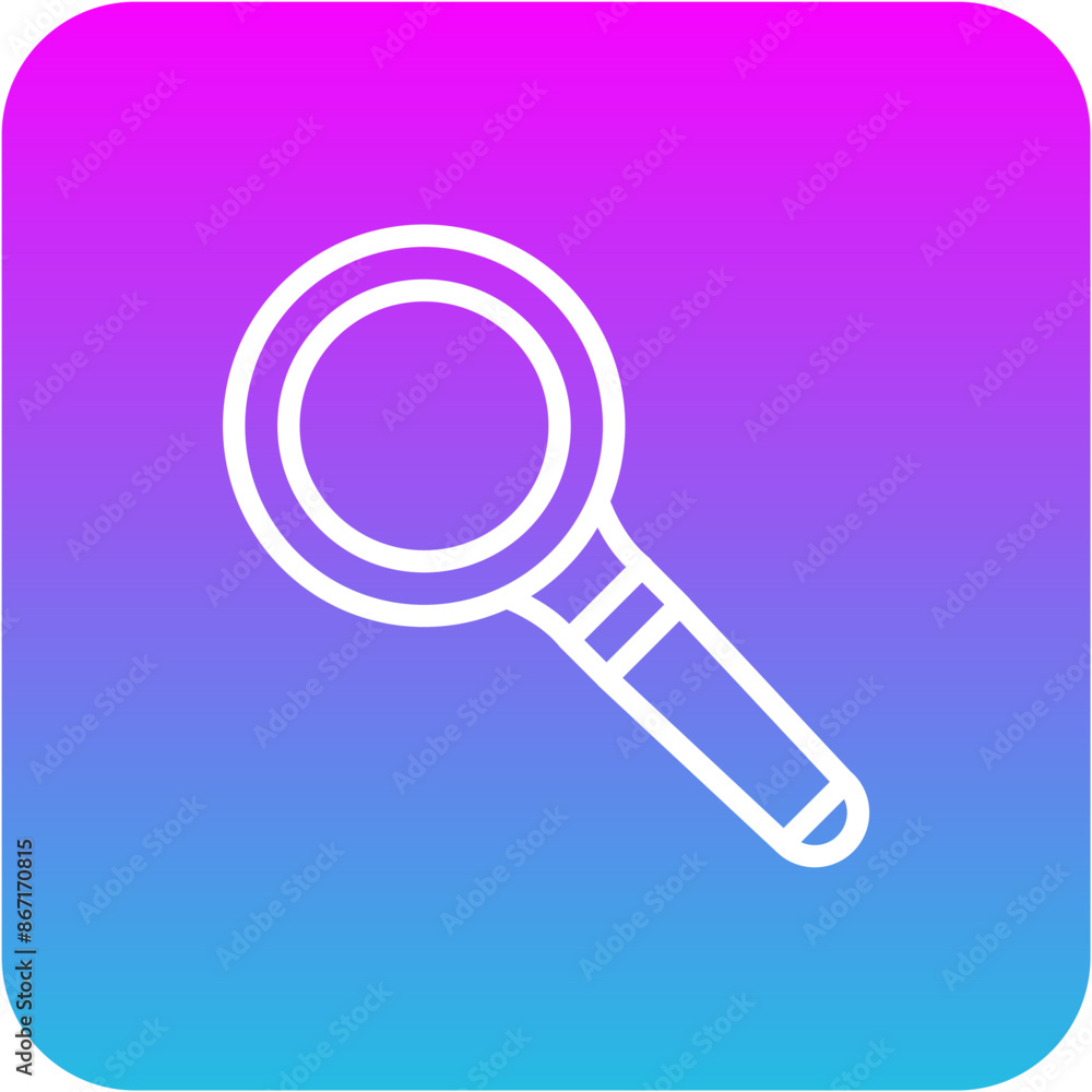 Magnifying glass Icon Magnifying glass Icon