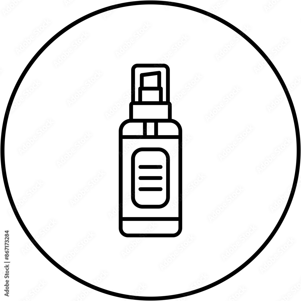 Obraz premium Hair spray Icon