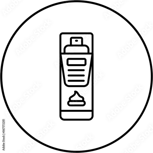 Shaving foam Icon