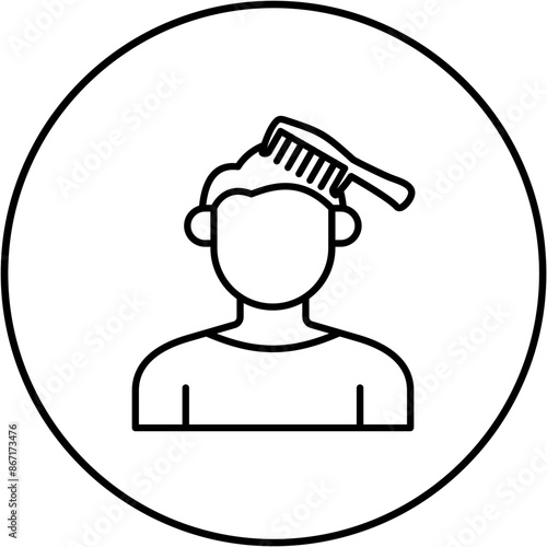 Combing Icon