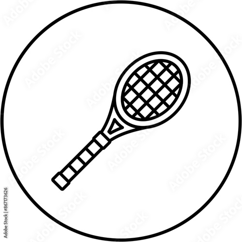 Tennis Racket Icon