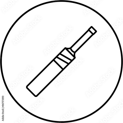 Cricket bat Icon