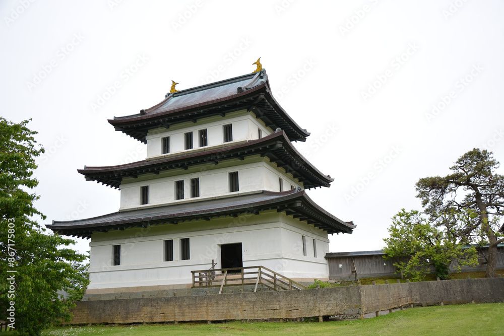 北海道　松前城　天守