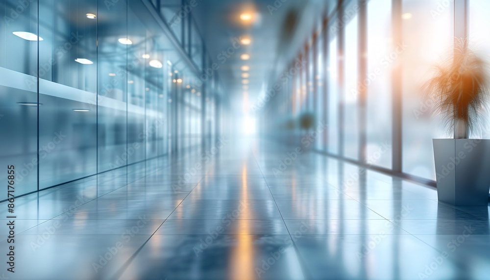 custom made wallpaper toronto digitalBlurred office background for presentations.