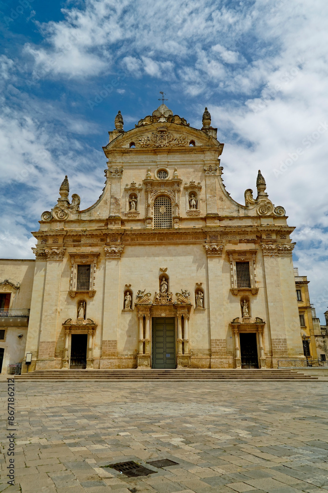 Chiesa matrice dei Santi Pietro e Paolo, Galatina, Lecce,Puglia,Italia Chiesa matrice dei Santi Pietro e Paolo, Galatina, Lecce,Puglia,Italia