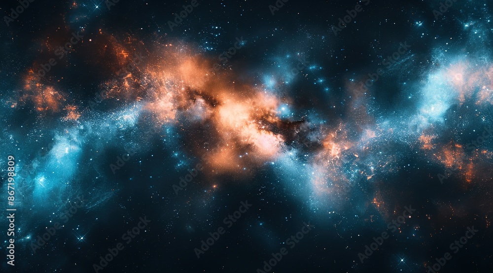 Naklejka premium background with space