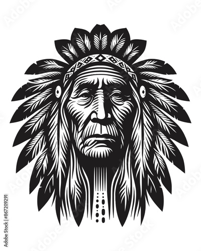 Native American Old Man