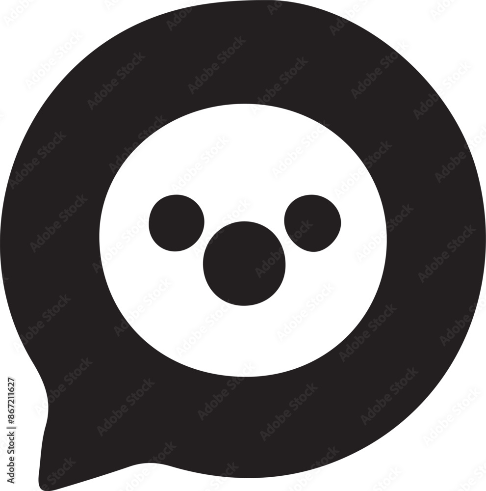 Fototapeta premium Search icon silhouette vector art illustration 