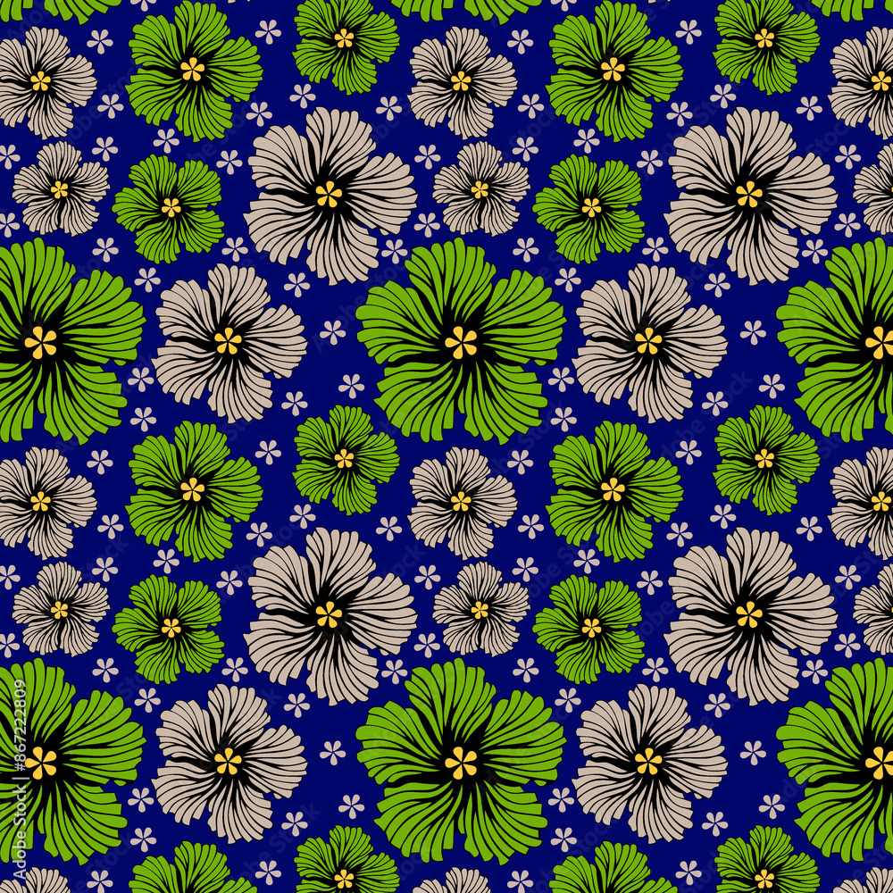 seamless pattern with flowers seamless pattern with flowers