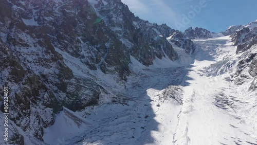 Wallpaper Mural Caucasus, North Ossetia. Tsey gorge. The second stage of the Tseysky glacier. Torontodigital.ca
