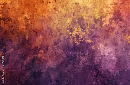 Halloween"Abstract Orange and Purple Background Textured Smoky"