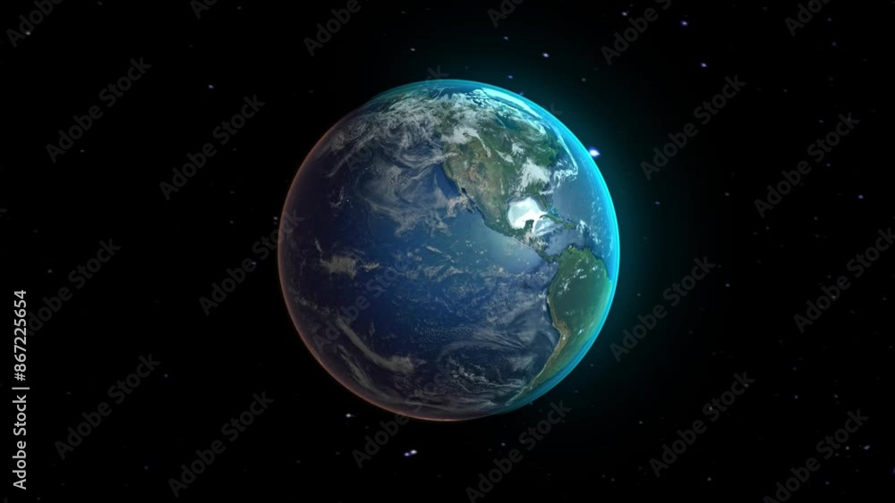 Realistic Earth Zoom to Countries from Space and Orbit Turkmenistan Version 4K 60 FPS Realistic Earth Zoom to Countries from Space and Orbit Turkmenistan Version 4K 60 FPS